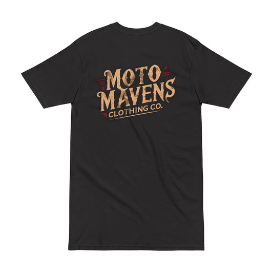 Moto Mavens | Gold Flake Tee