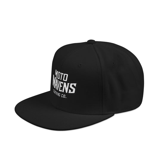 Moto Mavens | Black Snapback