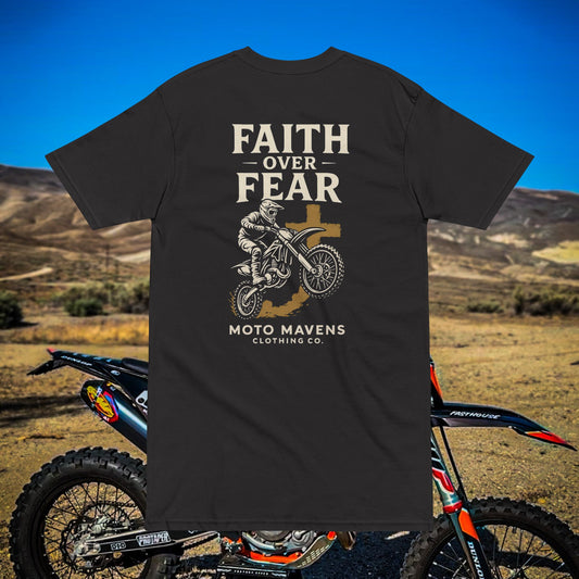 Moto Mavens | Faith Over Fear Tee