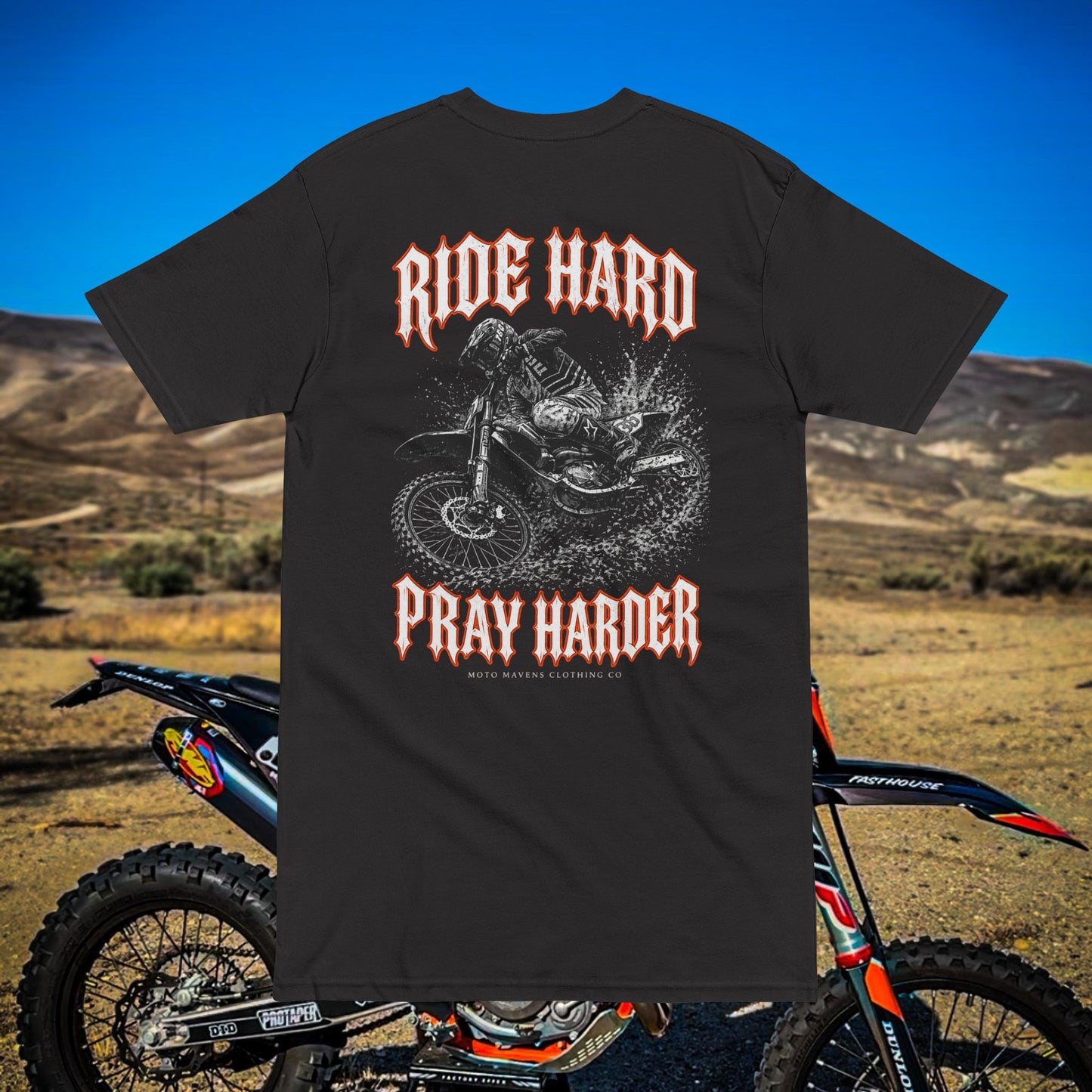 Ride Hard Pray Harder Tee