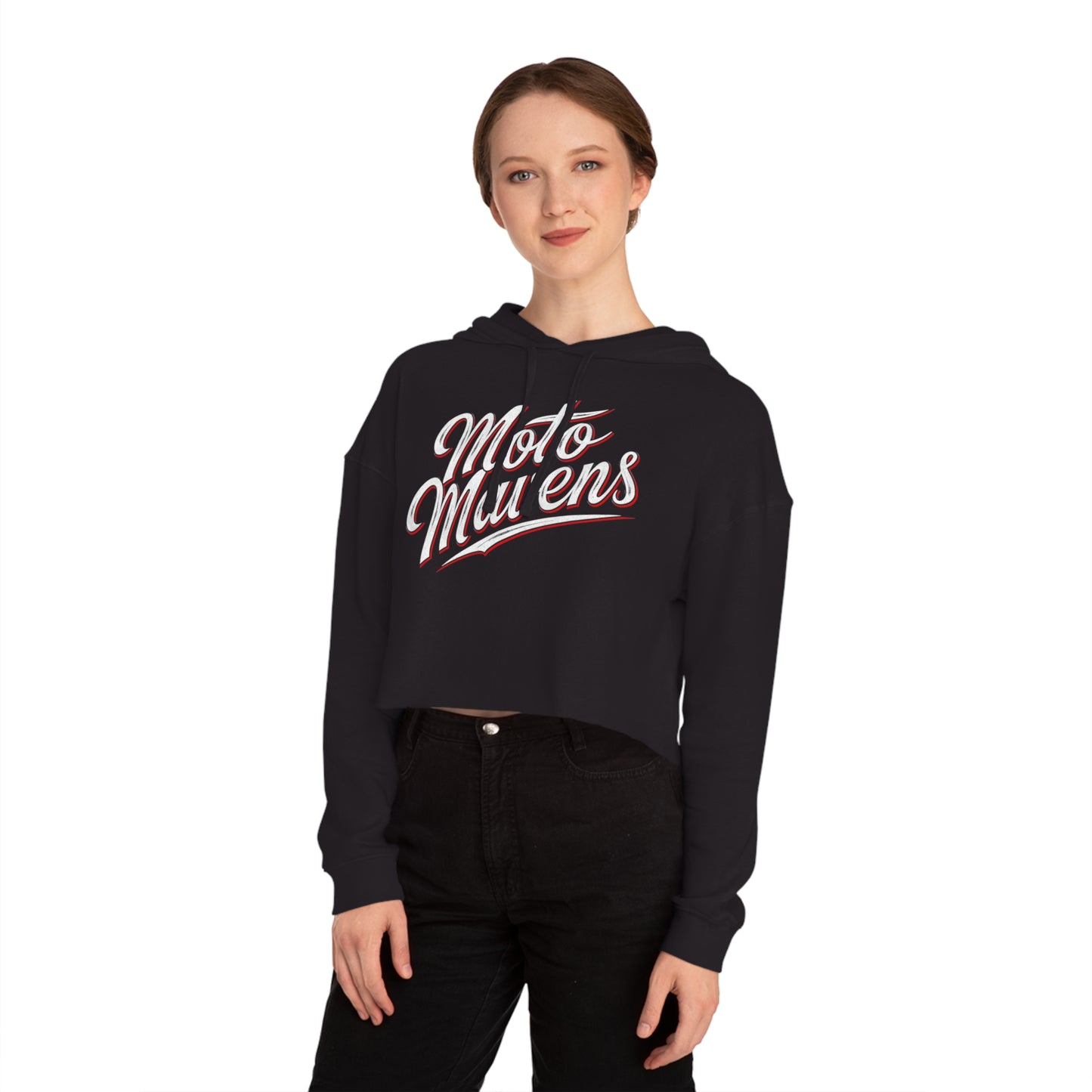 Moto Mavens | women’s Cropped hoodie