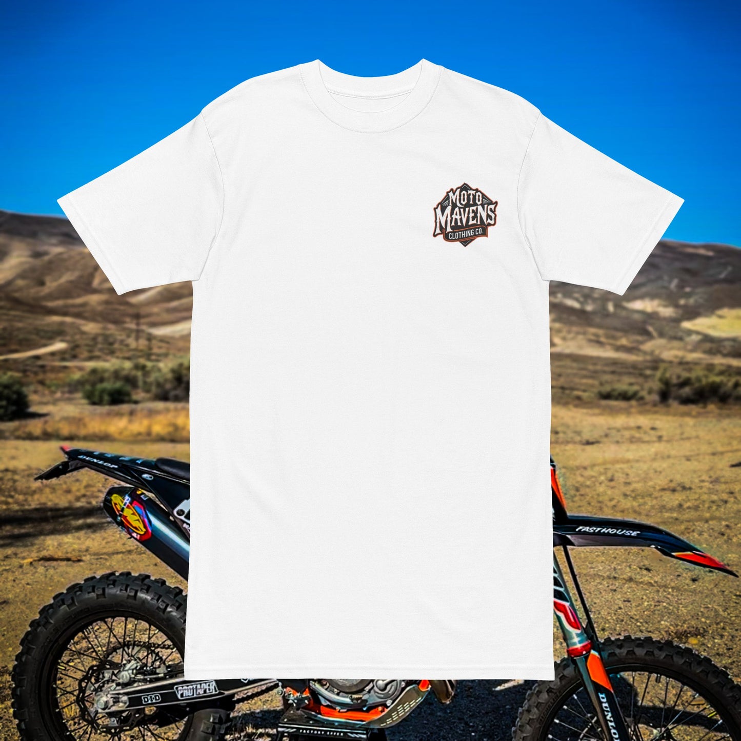 Moto Mavens | Men’s White Tee